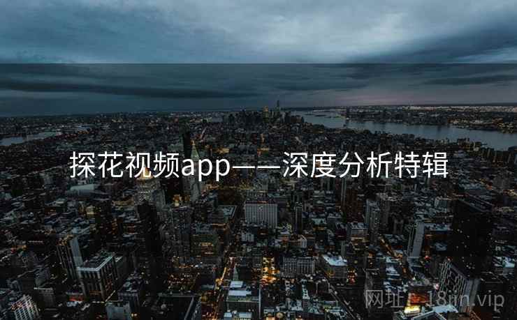 探花视频app——深度分析特辑